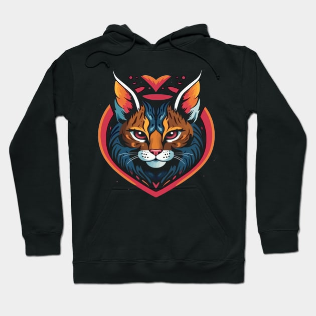 Bobcat Valentine Day Hoodie by JH Mart